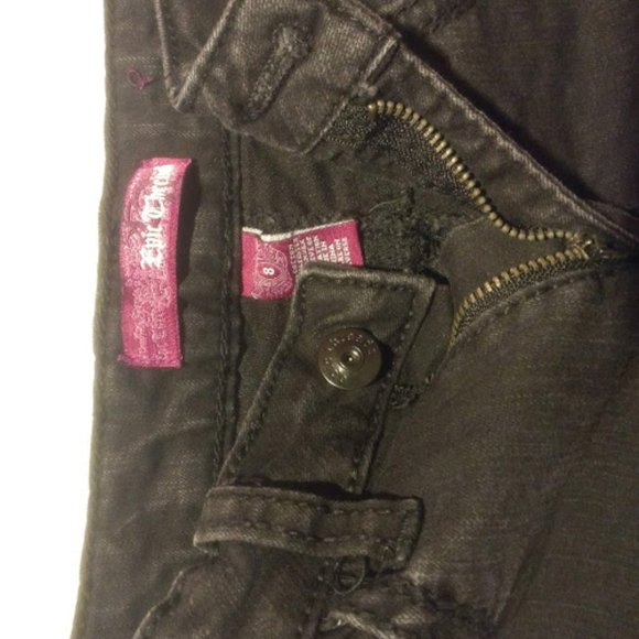 Epic Threads Black Jeans with Cool Silver Details - Picture 2 of 5